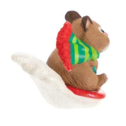 Hallmark Cute As A Button Special Edition Ornament 13 Hallmark Cute As A Button Special Edition Ornament -Hallmark Decoration Store Hamster on Button Sled Keepsake Ornament 1599QXE3317 06