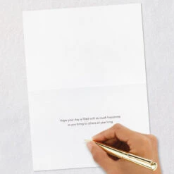 Hallmark Floral Happy Quilled Paper Handmade Birthday Card -Hallmark Decoration Store Happy and Flowers Quilled Paper Birthday Card for Her 1299LAD2728 06