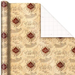 Hallmark Harry Potter™ 3-Pack Assorted Wrapping Paper, 60 Sq. Ft. Total 14 Hallmark Harry Potter™ 3-Pack Assorted Wrapping Paper, 60 Sq. Ft. Total -Hallmark Decoration Store Harry Potter Assorted Wrapping Paper Pack 5EWR2958 05