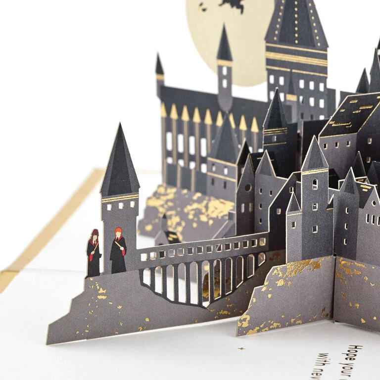 Hallmark Harry Potter™ Hogwarts™ Castle 3D Pop-Up Card 5 Hallmark Harry Potter™ Hogwarts™ Castle 3D Pop-Up Card - Image 3