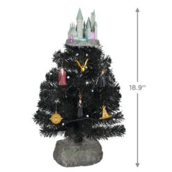 Hallmark Harry Potter™ The Wizarding World™ Miniature Tree Set With Light And Sound 10 Hallmark Harry Potter™ The Wizarding World™ Miniature Tree Set With Light And Sound -Hallmark Decoration Store Harry Potter Keepsake Miniature Tree Ornaments Set 1QFM3363 03