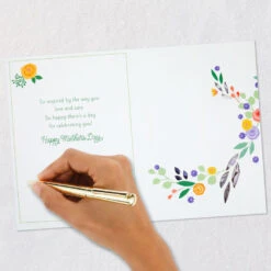 Hallmark You Are Loved 3D Pop-Up Musical Mother's Day Card With Light -Hallmark Decoration Store Heart Flowers Music Light 3D PopUp Mothers Day Card 1099MEJ8026 06