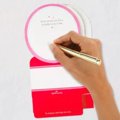 Hallmark All My Love Snow Globe Musical 3D Pop-Up Valentine's Day Card With Motion -Hallmark Decoration Store Hearts Snow Globe 3D PopUp Music Motion Valentines Day Card 1299VAY9986 06