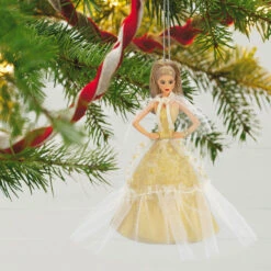 Hallmark Decoration Store -Hallmark Decoration Store Hispanic Holiday Barbie Doll Keepsake Ornament 2199QXR8219 02