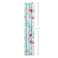 Hallmark Holiday Mix 4-Pack Christmas Wrapping Paper Assortment, 120 Sq. Ft. 13 Hallmark Holiday Mix 4-Pack Christmas Wrapping Paper Assortment, 120 Sq. Ft. -Hallmark Decoration Store Holiday Mix Assorted Christmas Wrapping Paper 5JXW1042 04