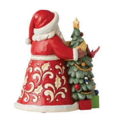 Enesco Jim Shore Dated 2023 Santa And Christmas Tree Figurine, 7.2" 5 Enesco Jim Shore Dated 2023 Santa And Christmas Tree Figurine, 7.2" -Hallmark Decoration Store Jim Shore 2023 Santa Christmas Tree Figurine 6013687 02