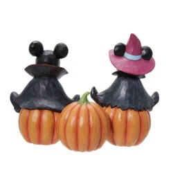 Enesco Jim Shore Disney Mickey Mouse And Minnie Mouse Halloween Figurine, 7.25" -Hallmark Decoration Store Jim Shore Disney Mickey and Minnie Halloween Figurine 6013052 03