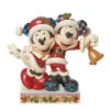 Enesco Jim Shore Disney Mickey And Minnie Santas Figurine, 6.69" -Hallmark Decoration Store Jim Shore Disney Mickey and Minnie in Santa Suits 6013058 01