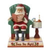 Enesco Jim Shore Santa Twas The Night Figurine, 7.125" -Hallmark Decoration Store Jim Shore Santa Reading Twas The Night Figurine 6008304 01