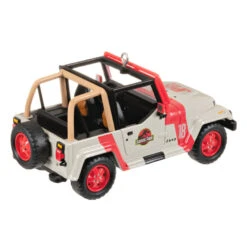 Hallmark The Car's The Star Jurassic Park 1992 Jeep Wrangler Metal Ornament 13 Hallmark The Car's The Star Jurassic Park 1992 Jeep Wrangler Metal Ornament -Hallmark Decoration Store Jurassic Park Jeep Keepsake Ornament 2199QXR8149 06