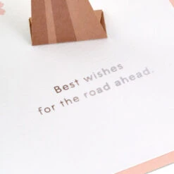 Hallmark Best Wishes For The Road Ahead 3D Pop-Up Wedding Card -Hallmark Decoration Store Just Married Car 3D PopUp Wedding Card 1299LAD2903 03