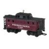 Hallmark Lionel® Pennsylvania K4 Caboose Metal Ornament -Hallmark Decoration Store Lionel Trains Red and Black Caboose Keepsake Ornament 2199QXI6379 01