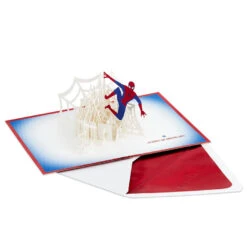 Hallmark Marvel Spider-Man You Deserve An Amazing Day 3D Pop-Up Card -Hallmark Decoration Store Marvel SpiderMan Amazing 3D PopUp Card 1499LAD2901 02