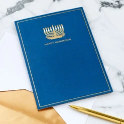 Hallmark Season Full Of Light 3D Pop-Up Hanukkah Card 16 Hallmark Season Full Of Light 3D Pop-Up Hanukkah Card -Hallmark Decoration Store Menorah 3D PopUp Hanukkah Card 5XXH1003 06