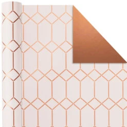 Hallmark Metallic Shimmer 3-Pack Reversible Wrapping Paper, 120 Sq. Ft. Total -Hallmark Decoration Store Metallic Shimmer 3Pack Reversible Wrapping Paper 5EWR2435 05