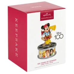 Hallmark Disney 100 Years Of Wonder Director Mickey Mouse Ornament With Light And Sound -Hallmark Decoration Store Mickey in Director Chair Keepsake Ornament 2999QXD6727 04