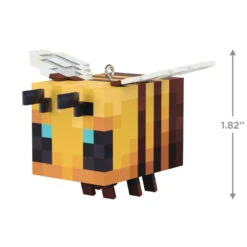 Hallmark Minecraft Bee Ornament -Hallmark Decoration Store Minecraft Bee Keepsake Ornament 1399QXI7189 03