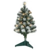 Hallmark Mini Flocked Pre-Lit Christmas Tree, 18.75" -Hallmark Decoration Store Miniature Flocked PreLit Keepsake Christmas Tree 2999QSB6339 01