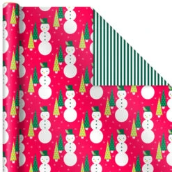 Hallmark Mod Holiday 3-Pack Reversible Wrapping Paper Assortment, 120 Sq. Ft. 11 Hallmark Mod Holiday 3-Pack Reversible Wrapping Paper Assortment, 120 Sq. Ft. -Hallmark Decoration Store Mod Holiday Assorted Reversible Wrapping Paper 5JXW1072 05