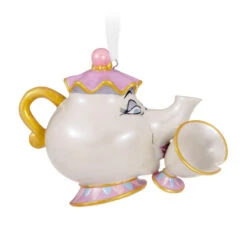 Hallmark Disney Beauty And The Beast A Mother's Love Porcelain Ornament -Hallmark Decoration Store Mrs. Potts and Chip Keepsake Ornament 2499QHX3109 06
