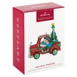 Hallmark Holiday Parade Nello's Music Shop Truck 2023 Ornament -Hallmark Decoration Store Nellos Music Shop Truck Keepsake Ornament 1799QXR8079 04