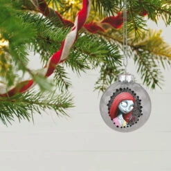 Hallmark Disney Tim Burton's The Nightmare Before Christmas Halloween Town Glass Ornaments, Set Of 9 -Hallmark Decoration Store Nightmare Before Christmas Glass Ball Keepsake Ornaments 2999QSB6289 02