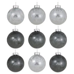 Hallmark Disney Tim Burton's The Nightmare Before Christmas Halloween Town Glass Ornaments, Set Of 9 -Hallmark Decoration Store Nightmare Before Christmas Glass Ball Keepsake Ornaments 2999QSB6289 06