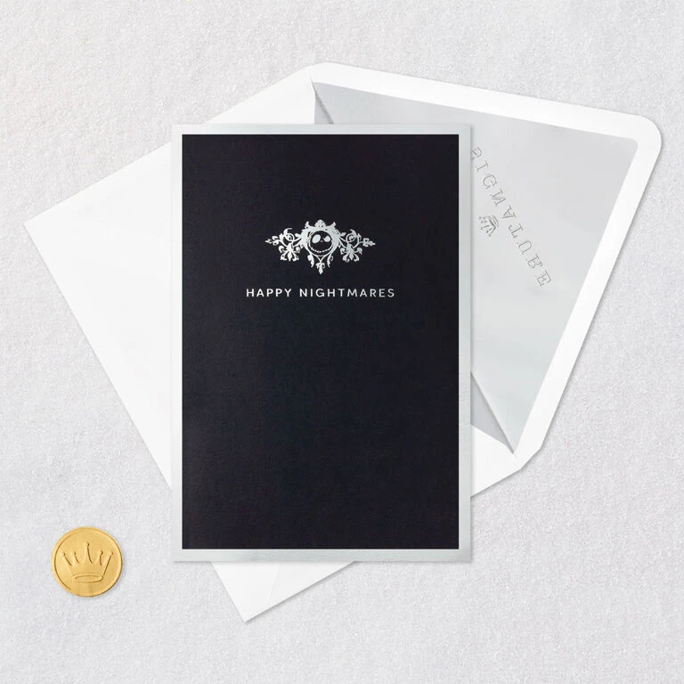 Hallmark Disney Tim Burton's The Nightmare Before Christmas Happy Nightmares 3D Pop-Up Card 8 Hallmark Disney Tim Burton's The Nightmare Before Christmas Happy Nightmares 3D Pop-Up Card - Image 6