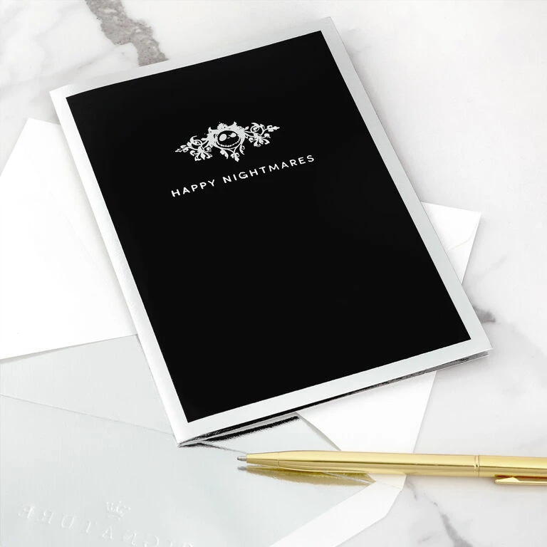 Hallmark Disney Tim Burton's The Nightmare Before Christmas Happy Nightmares 3D Pop-Up Card 9 Hallmark Disney Tim Burton's The Nightmare Before Christmas Happy Nightmares 3D Pop-Up Card - Image 7