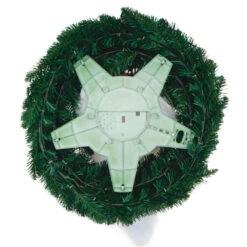 Hallmark Disney Tim Burton's The Nightmare Before Christmas Jack Skellington Wreath With Light, Sound And Motion, 24" 13 Hallmark Disney Tim Burton's The Nightmare Before Christmas Jack Skellington Wreath With Light, Sound And Motion, 24" -Hallmark Decoration Store Nightmare Before Christmas Jack Skellington Talking Wreath 1QFM3343 06