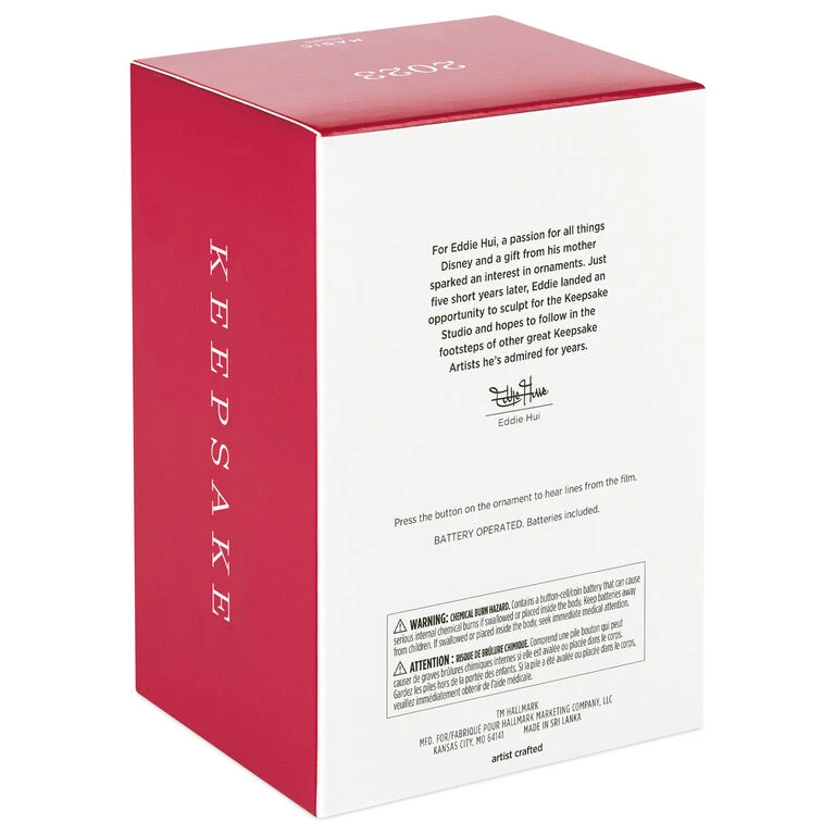 Hallmark Disney Tim Burton's The Nightmare Before Christmas Sound The Alarms! Ornament With Sound 7 Hallmark Disney Tim Burton's The Nightmare Before Christmas Sound The Alarms! Ornament With Sound - Image 5