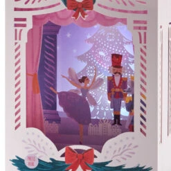 Hallmark Nutcracker Musical 3D Pop-Up Christmas Card With Light 17 Hallmark Nutcracker Musical 3D Pop-Up Christmas Card With Light -Hallmark Decoration Store Nutcracker Shadow Box 3D PopUp Music Light Christmas Card 1099XOD4041 06