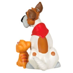 Hallmark Disney Oliver And Company 35th Anniversary Oliver And Dodger Ornament -Hallmark Decoration Store Oliver and Company Dog and Cat Keepsake Ornament 1899QXD6559 06