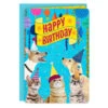 Hallmark 16" Party Cats And Dogs Jumbo Birthday Card From All 1 Hallmark 16" Party Cats And Dogs Jumbo Birthday Card From All -Hallmark Decoration Store Party Cats Dogs Birthday Card From Us 1299CBG3004 01