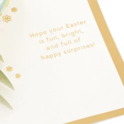 Hallmark Happy Surprises 3D Pop-Up Easter Card -Hallmark Decoration Store Pastel Eggs 3D PopUp Easter Card 1299IRC7072 03
