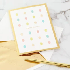 Hallmark Happy Surprises 3D Pop-Up Easter Card -Hallmark Decoration Store Pastel Eggs 3D PopUp Easter Card 1299IRC7072 06