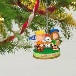 Hallmark Decoration Store -Hallmark Decoration Store Peanuts Gang Watching Baseball Keepsake Ornament 3299QXI7059 02