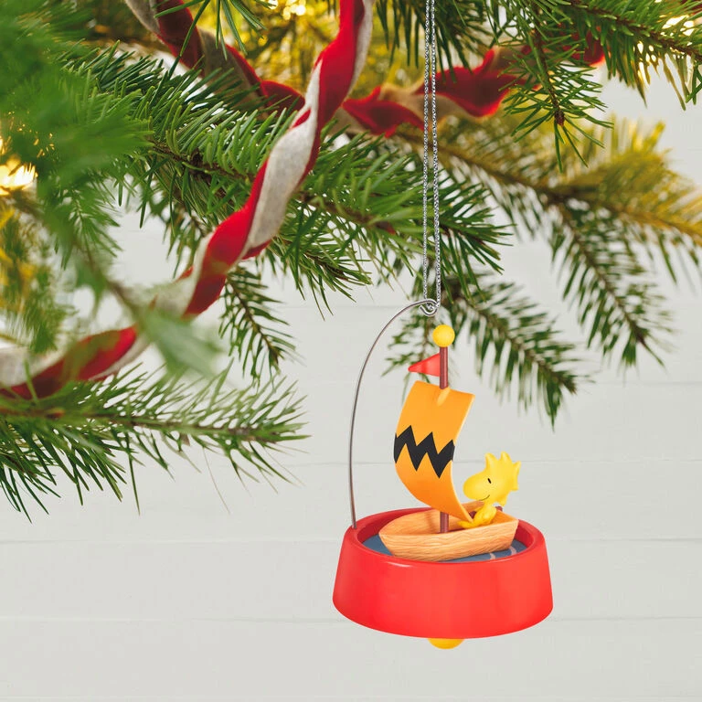 Hallmark The Peanuts® Gang Windward Woodstock Ornament 4 Hallmark The Peanuts® Gang Windward Woodstock Ornament - Image 2