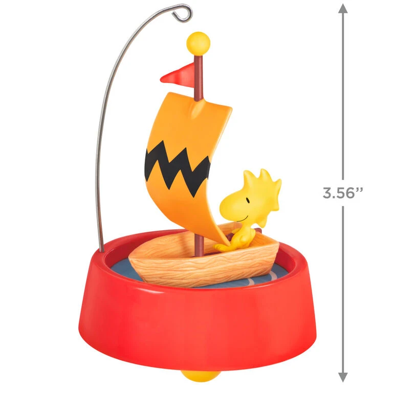 Hallmark The Peanuts® Gang Windward Woodstock Ornament 5 Hallmark The Peanuts® Gang Windward Woodstock Ornament - Image 3