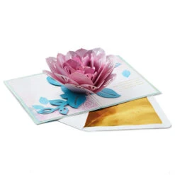 Hallmark The Special Place You Will Always Hold In My Heart Love Card 13 Hallmark The Special Place You Will Always Hold In My Heart Love Card -Hallmark Decoration Store Pink Lotus Flower 3D PopUp Love Card for Her 1299LAD2887 03