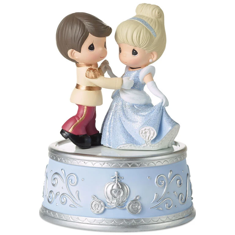 Precious Moments Disney Cinderella And Prince Charming Musical Figurine, 5.4" 3 Precious Moments Disney Cinderella And Prince Charming Musical Figurine, 5.4"