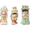 Precious Moments Following Yonder Star Three Kings Figurines, 3-Piece Set