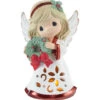 Precious Moments Wreathed In Christmas Glory Light-Up Musical Angel Figurine, 6" -Hallmark Decoration Store Precious Moments LightUp Musical Angel Figurine 231401 01