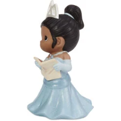 Precious Moments Disney My Dream Starts With Me Tiana Figurine, 5" 8 Precious Moments Disney My Dream Starts With Me Tiana Figurine, 5" -Hallmark Decoration Store Precious Moments Tiana in Blue Dress Figurine 211026 03