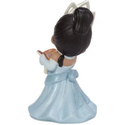Precious Moments Disney My Dream Starts With Me Tiana Figurine, 5" 9 Precious Moments Disney My Dream Starts With Me Tiana Figurine, 5" -Hallmark Decoration Store Precious Moments Tiana in Blue Dress Figurine 211026 04