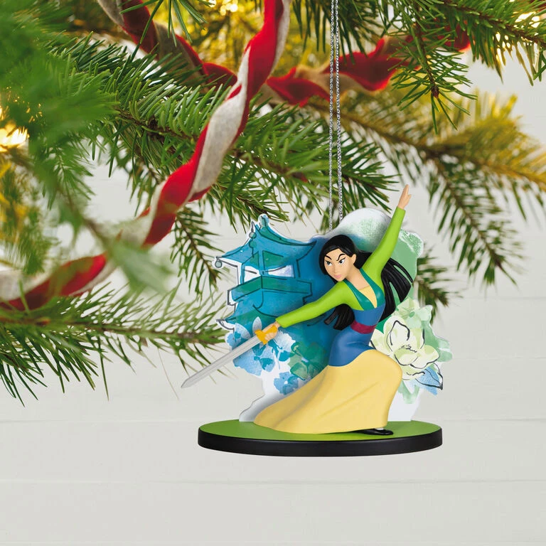 Hallmark Disney Mulan 25th Anniversary Heart Of A Warrior Ornament 4 Hallmark Disney Mulan 25th Anniversary Heart Of A Warrior Ornament - Image 2