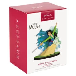 Hallmark Disney Mulan 25th Anniversary Heart Of A Warrior Ornament 11 Hallmark Disney Mulan 25th Anniversary Heart Of A Warrior Ornament -Hallmark Decoration Store Princess Mulan With Sword Keepsake Ornament 1999QXD6679 04