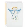 Hallmark Peace On Earth Angel Quilled Paper Handmade Christmas Card 2 Hallmark Peace On Earth Angel Quilled Paper Handmade Christmas Card -Hallmark Decoration Store Quilled Paper Peace Angel Handmade Christmas Card 1299IXC7334 01