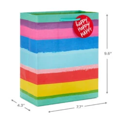 Hallmark Birthday Rainbow 8-Pack Gift Bags, Assorted Sizes And Designs -Hallmark Decoration Store Rainbow Birthday Gift Bags Assorted Sizes Designs 5EGB7427 05