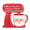 Hallmark Magical Mixer Ornament -Hallmark Decoration Store Red Stand Mixer With Santa Bowl Keepsake Ornament 1699QGO2909 01